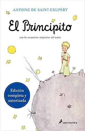 Portada de El Principito, de Antoine de Saint-Exupéry